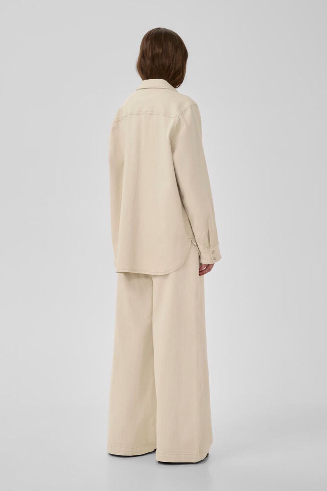 Dango High Wide Jeans Oatmeal