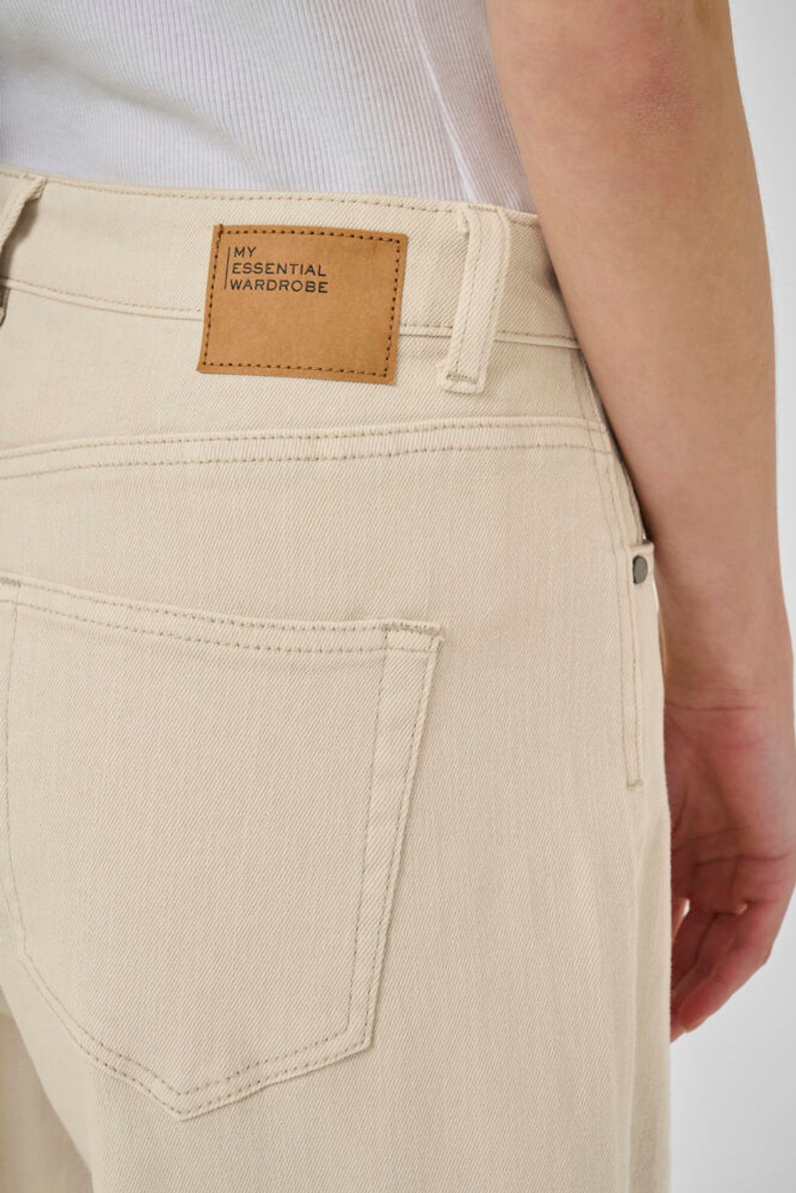 Dango High Wide Jeans Oatmeal