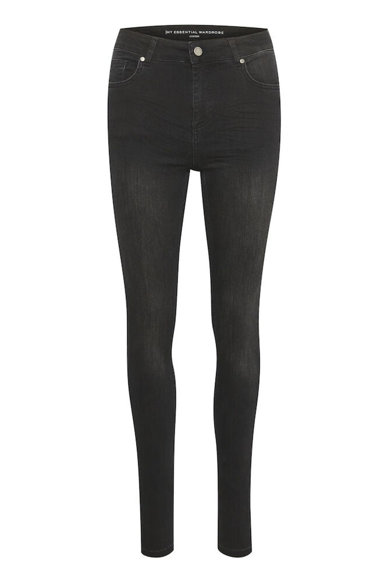 MEW Nora High Slim Jeans Black Wash 