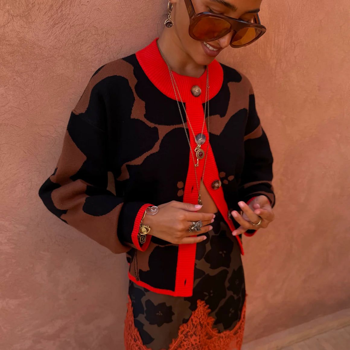 Jaden Floral Cardigan