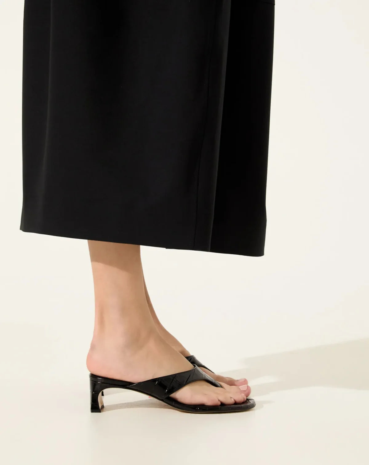Augusta Farah Croco Sandals